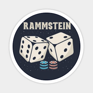 rammstein Dice Magnet